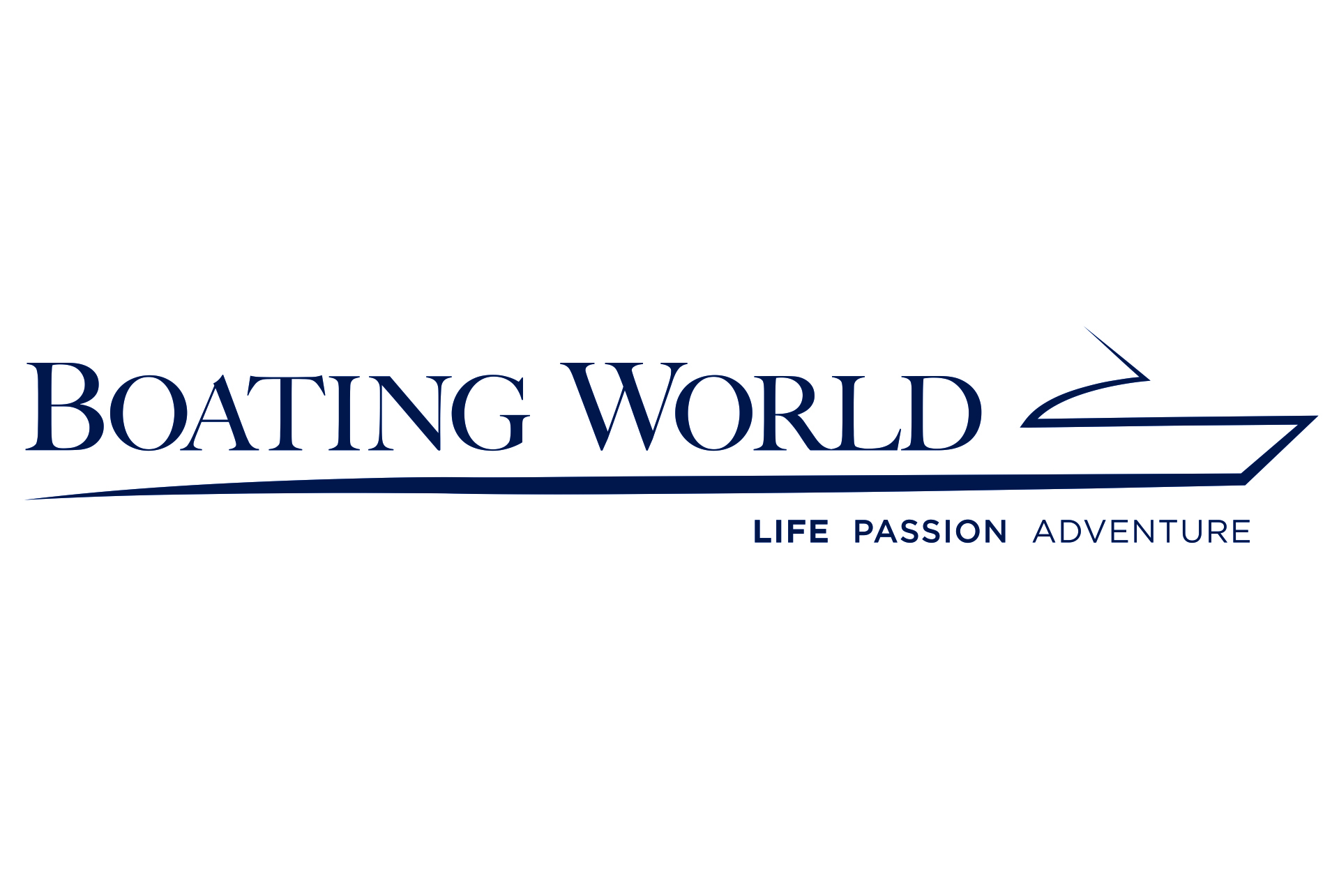Boating World Logo 4x6